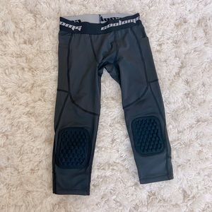 Padded knee basketball leggings